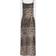 Pieces Pcaleo Slip Ankle Dress - Black Leo