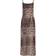 Pieces Black / Leopard Slip Ankle Dress