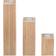 Blomus Dreva Oak Candlestick 7cm 3pcs