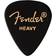 Fender 351 Shape Picks, Heavy, Black