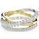 Swarovski Krystal Hyperbola Uld Uld Ring 55 MM - Grå