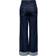 Only Mercer High Waist Wide Leg Fit Jeans - Dark Blue Denim