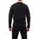 HUGO BOSS Men's Cotton Blend Embroidered Logo Loungewear Sweatshirt - Black