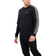 HUGO BOSS Men's Cotton Blend Embroidered Logo Loungewear Sweatshirt - Black