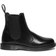 Dr. Martens Flora Smooth Chelsea Boots - Black Polished Smooth