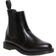 Dr. Martens Flora Smooth Chelsea Boots - Black Polished Smooth