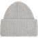 Acne Studios Pansy Ribbed Knit Wool Beanie - Light Grey Melange