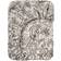 IKEA Rodgersia Bed Sheet White, Grey (200x90cm)