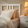 IKEA Rodgersia Bed Sheet White, Grey (200x90cm)