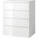 IKEA Malm High Gloss White Kommode 80x100cm