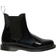 Dr. Martens Flora Smooth Leather Chelsea Boots - Black Polished Smooth