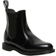 Dr. Martens Flora Smooth Leather Chelsea Boots - Black Polished Smooth