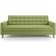 Dunelm Harlow Flatweave Light Moss Sofa 204cm 3 Seater