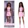 Barbie Signature Looks Doll Model #21 Tall Braids Pink Skirt Outfit