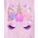 The Children's Place Girl's Unicorn Face Graphic Tee - Lilac Luster (3050572-1253)