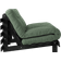 Karup Design Roots 140 Sort Lak Olive Green/Black Lacquered Sofa 140cm 2 personers