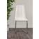 Furniturebox Palma White Kitchen Chair 104cm 2pcs