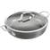 Ballarini Salina Servierpfanne Mit Deckel Aluminium Ceramic Titanium mit Klappe 28 cm