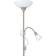 Eglo UP 2 Satin Nickel/White Bodenlampe 176.5cm