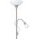 Eglo UP 2 Satin Nickel/White Golvlampa 176.5cm