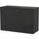 String Furniture Cabinet With Lock 78 cm Black Stained Ash Reolsystem