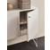 String Furniture Cabinet With Lock 78 cm Black Stained Ash Reolsystem