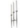 Spring Copenhagen Appollo Silver Candlestick 32cm