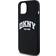 DKNY Silicone White Logo MagSafe Case for iPhone 12/12 Pro
