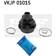SKF VKJP 01015 Drivknutsdamask 105 Gummi
