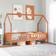 vidaXL Kids' House Bed Frame 90 x 200 cm