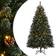 vidaXL Artificial Green/White Juletræ 150cm