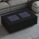 vidaXL Med Infinity LEDs 116 x 69 x 40 cm Soffbord 69x116cm