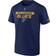 Fanatics NHL St. Louis Blues 2024-2025 Authentic Pro Rink Navy T-Shirt