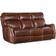 Hooker Furniture Harlan Zero Gravity PWR Carrington Walnut Sofa 76.5" 3 Seater