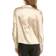 Vince Long Dolman Sleeve Satin Shirt - Fauna