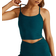 Beyond Yoga Spacedye Slim Racerback Cropped Tank - Majestic Blue Heather