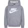 Nike Little Kid's Sportswear Club Fleece Hoodie Set - Dark Grey Heather (86L135-042)