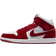 Nike Air Jordan 1 Mid SE W - White/Black/Team Red