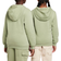 Nike Big Kid's Sportswear Club Fleece Hoodie - Oil Green/White (FD2988-386)