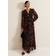 Phase Eight Kenzia Wrap Floral Maxi Dress, Black/Multi
