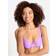 Sunseeker Loretta Textured Pattern Underwired Bikini Top - Purple