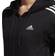 Adidas Women Essentials 3-Stripes French Terry Regular Full-Zip Hoodie - Black/White