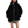 H&M Women's Teddy Fleece Jacket - Black