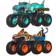 Hot Wheels Cage Rattler Monster Trucks