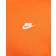 Nike Sportswear Club Fleece Men's Crew Sweatshirt - Safety Orange/White