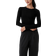 Alo Ribbed Sea Coast Long Sleeve Top - Black