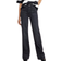 River Island High Waisted Pocket Wide Leg Jeans - Black