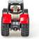 Siku Massey Ferguson Tractor with Front Loader Red with Silver Top Diecast Model
