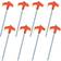 AOpghY 8 Inch Heavy Duty Ground Stakes 8mm Hexadex Ground Anchor for Tent Canopy Trampoline Sports Products 8pcs