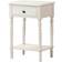 Garpe Interiores Solid White Bedside Table 35x45cm